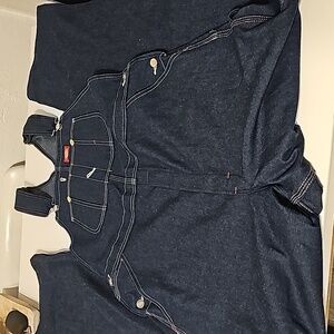 Dickies Dark Blue Denim Overalls
